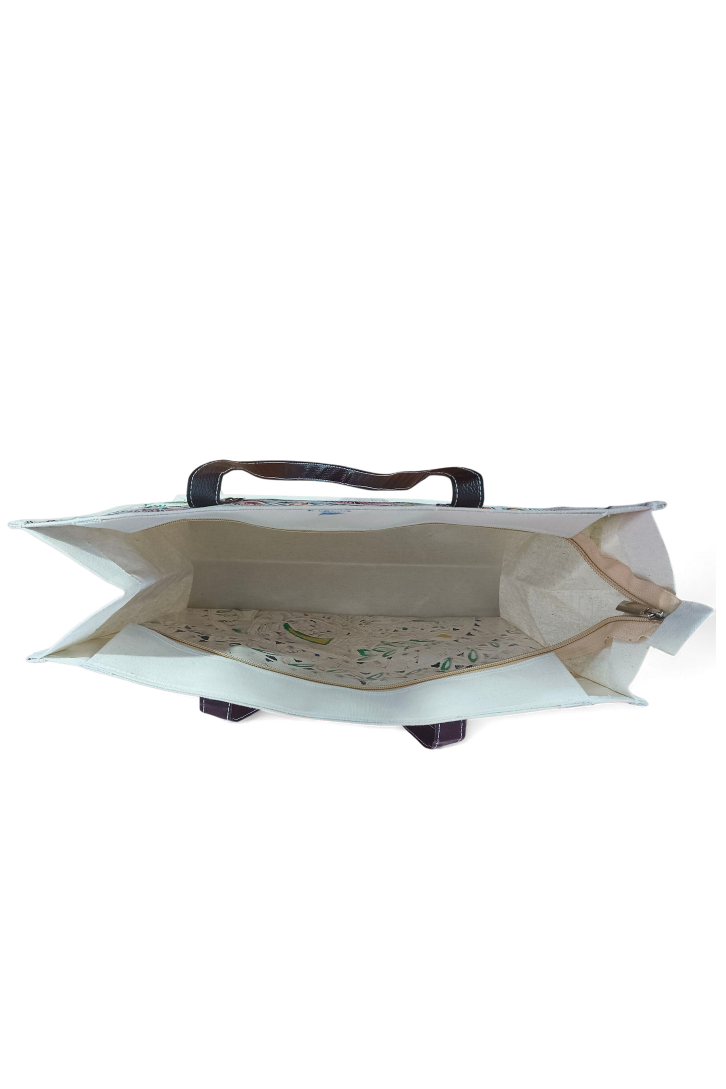 Mithila Art Tote Bag – Eco-Friendly & Hand-painted